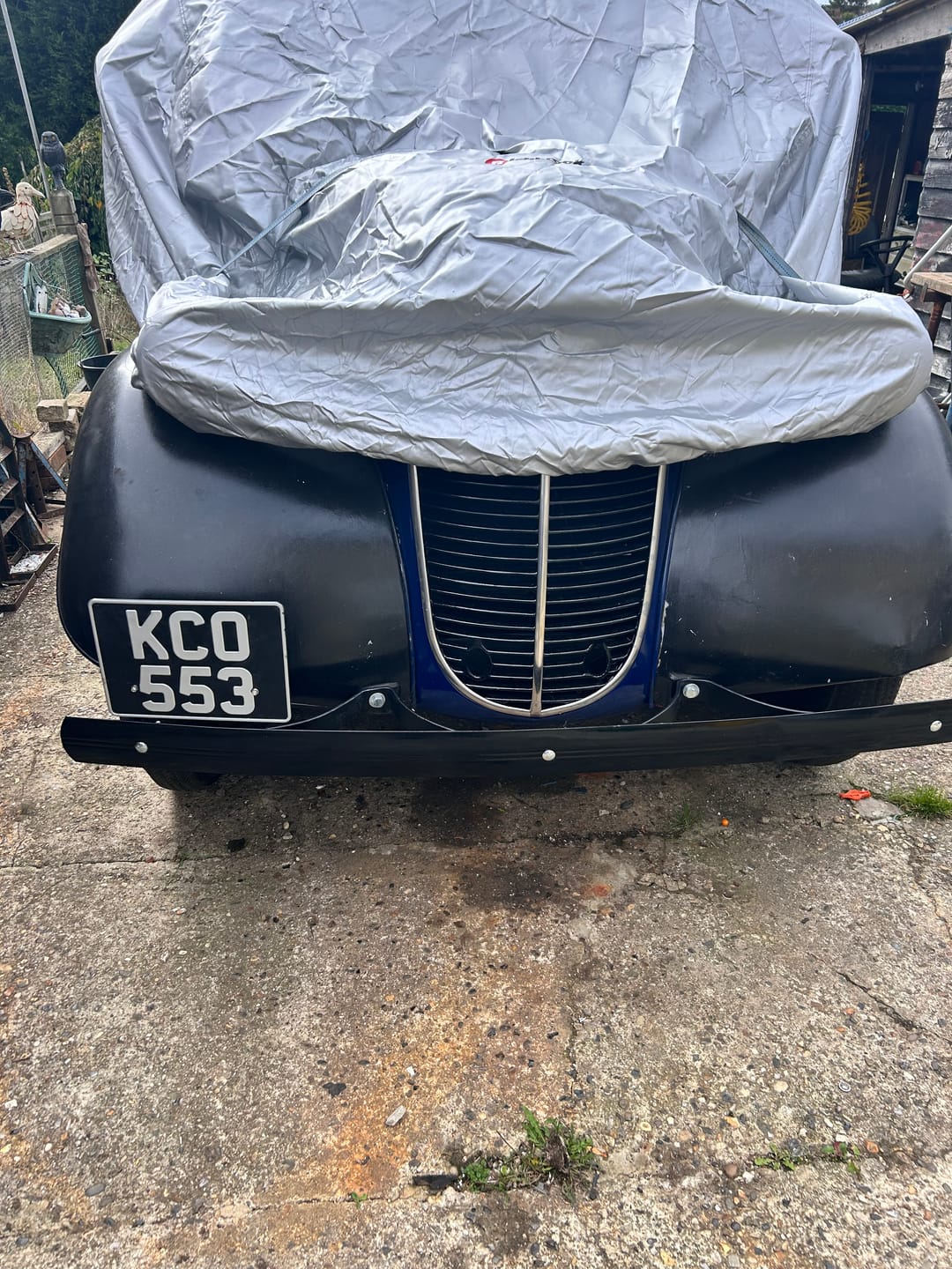 Customer photo review of Classic Metal Pressed Number Plate 520 x 111mm & 11 x 8 inches