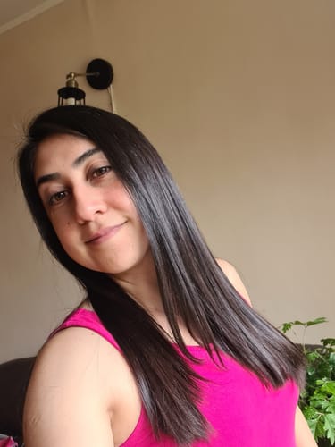 Customer photo review of Máscara Hidratante Golden Glow 500 g