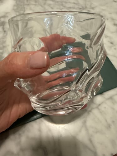 Customer photo review of Tatsumaki Japanese Whiskey Glass