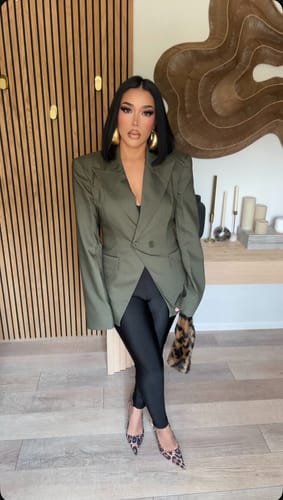 Customer photo review of Suiting Tailored Blazer