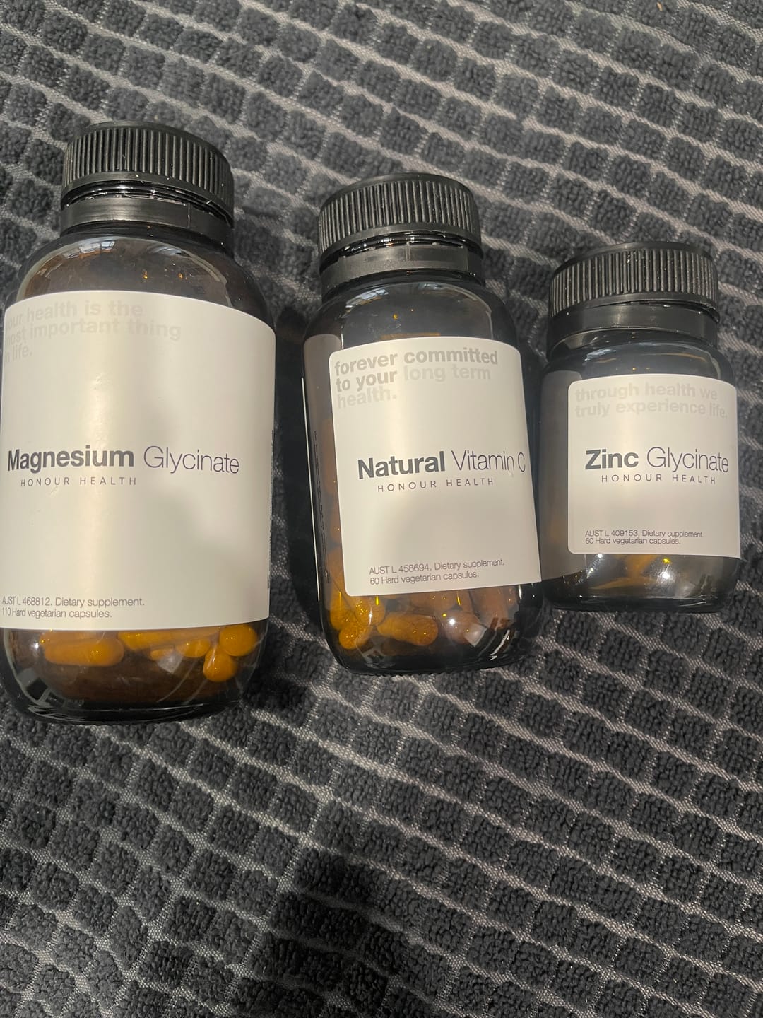 Customer photo review of Natural Vitamin C - 60 Capsules