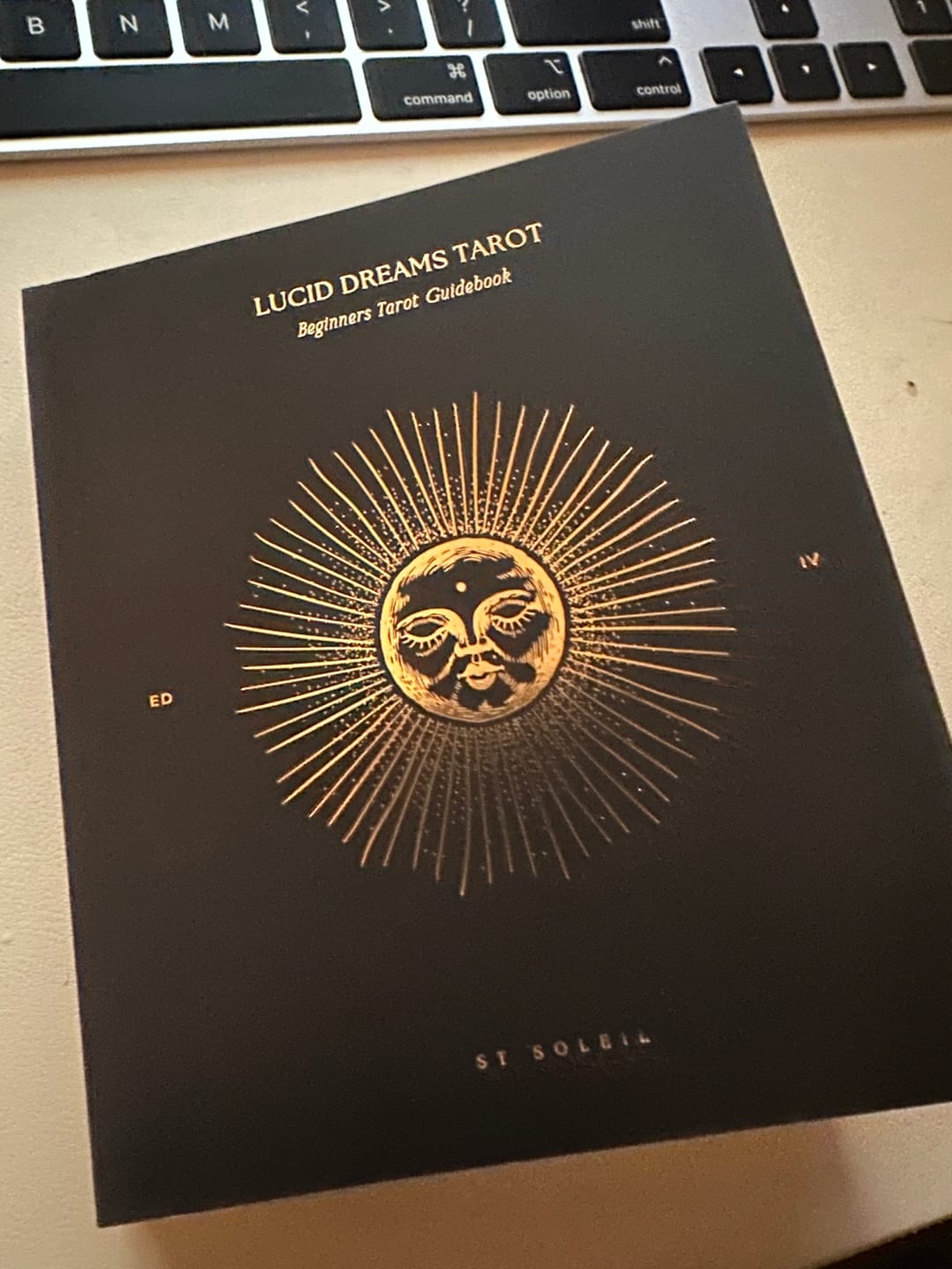 Customer photo review of Lucid Dreams Beginners Tarot • Black Eclipse {EDITION 4}