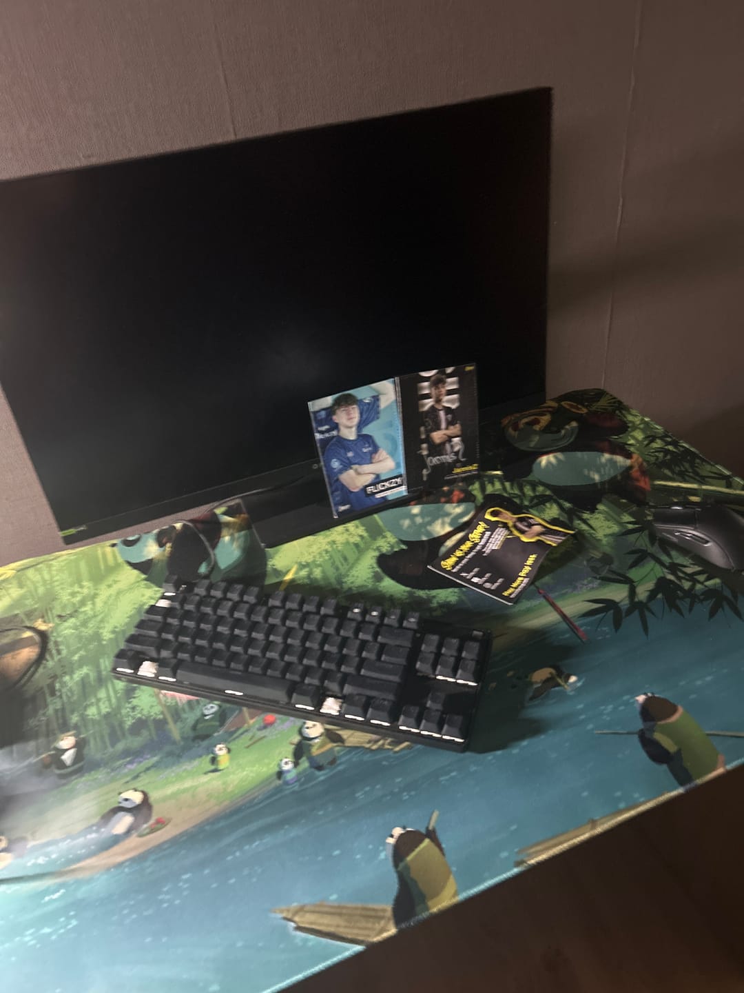 Customer photo review of Customizable Mousepad