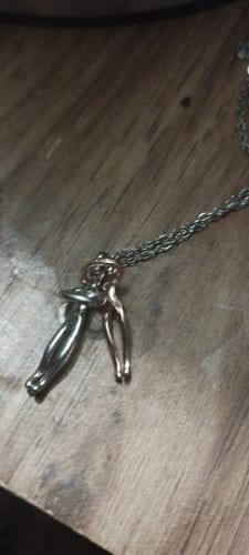 Customer photo review of Collar Abrazo Eterno