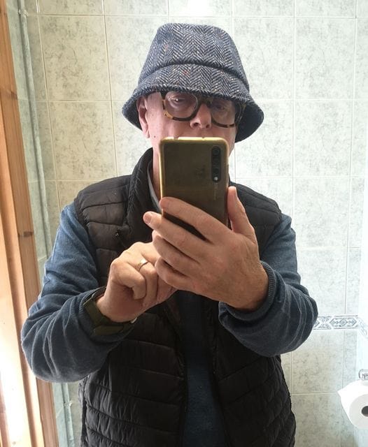 Customer photo review of Wee Thatch Hat Tweed