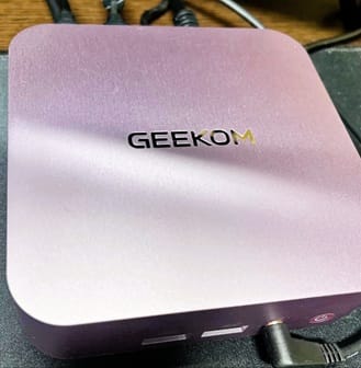Customer photo review of 日本限定 GEEKOM A6 ミニPC AMD Ryzen R7-6800H