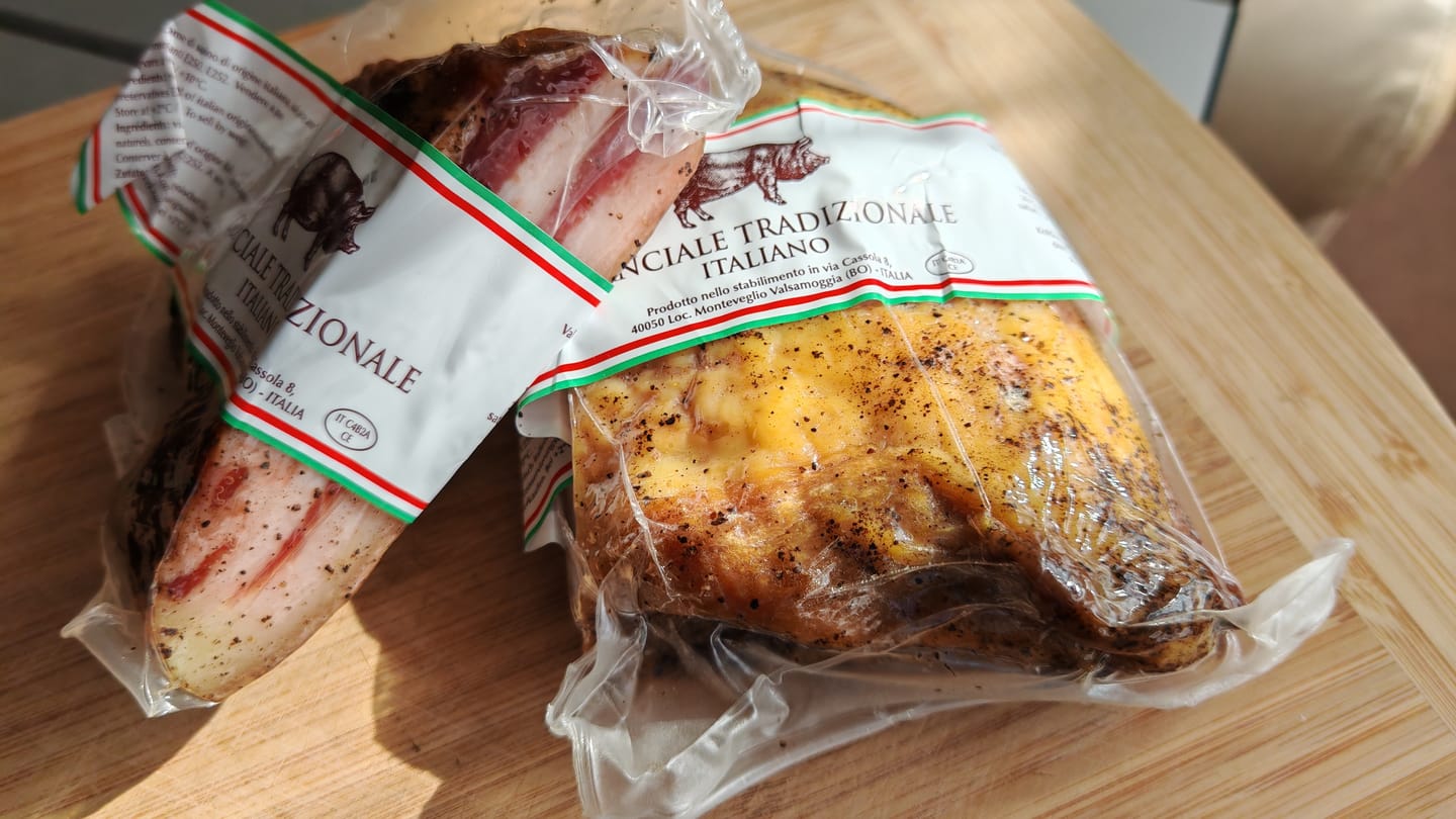 Customer photo review of Whole Guanciale