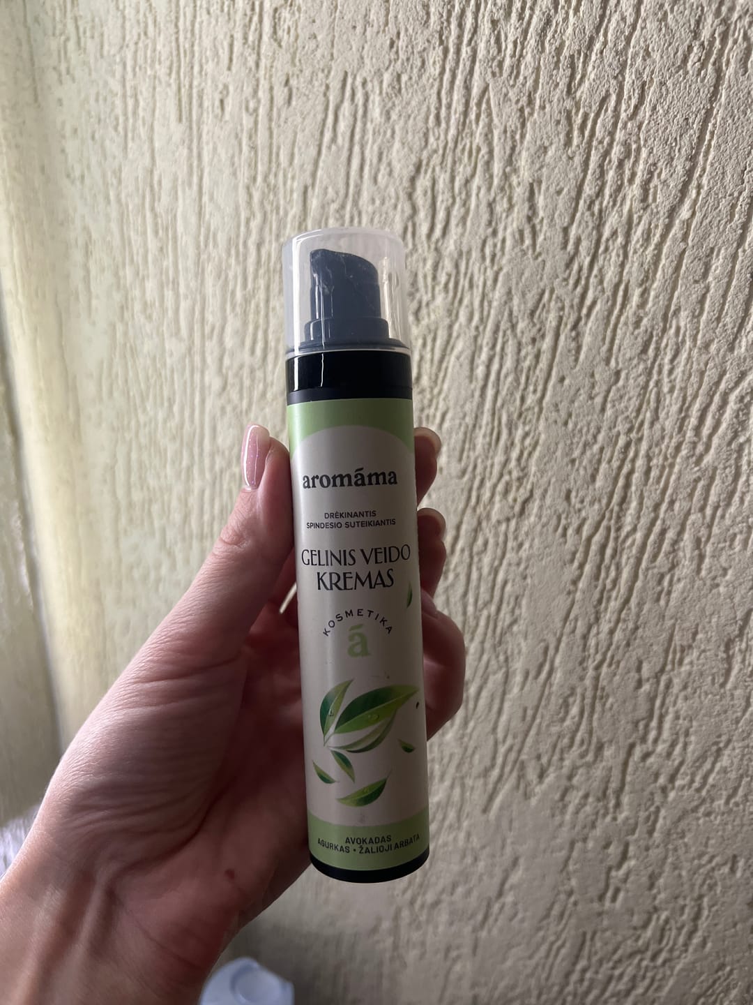 Customer photo review of Gelinis veido kremas