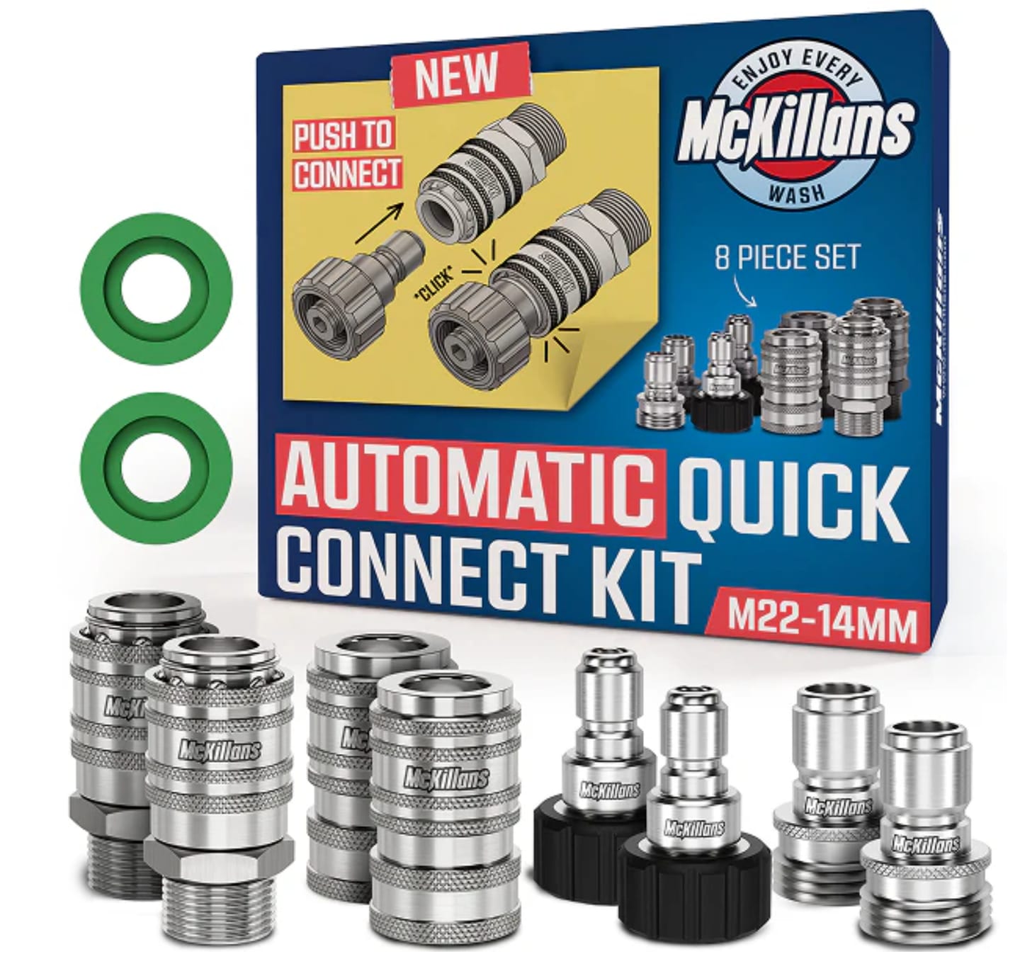 Customer photo review of Automatic M22-14mm Quick Connect Kit