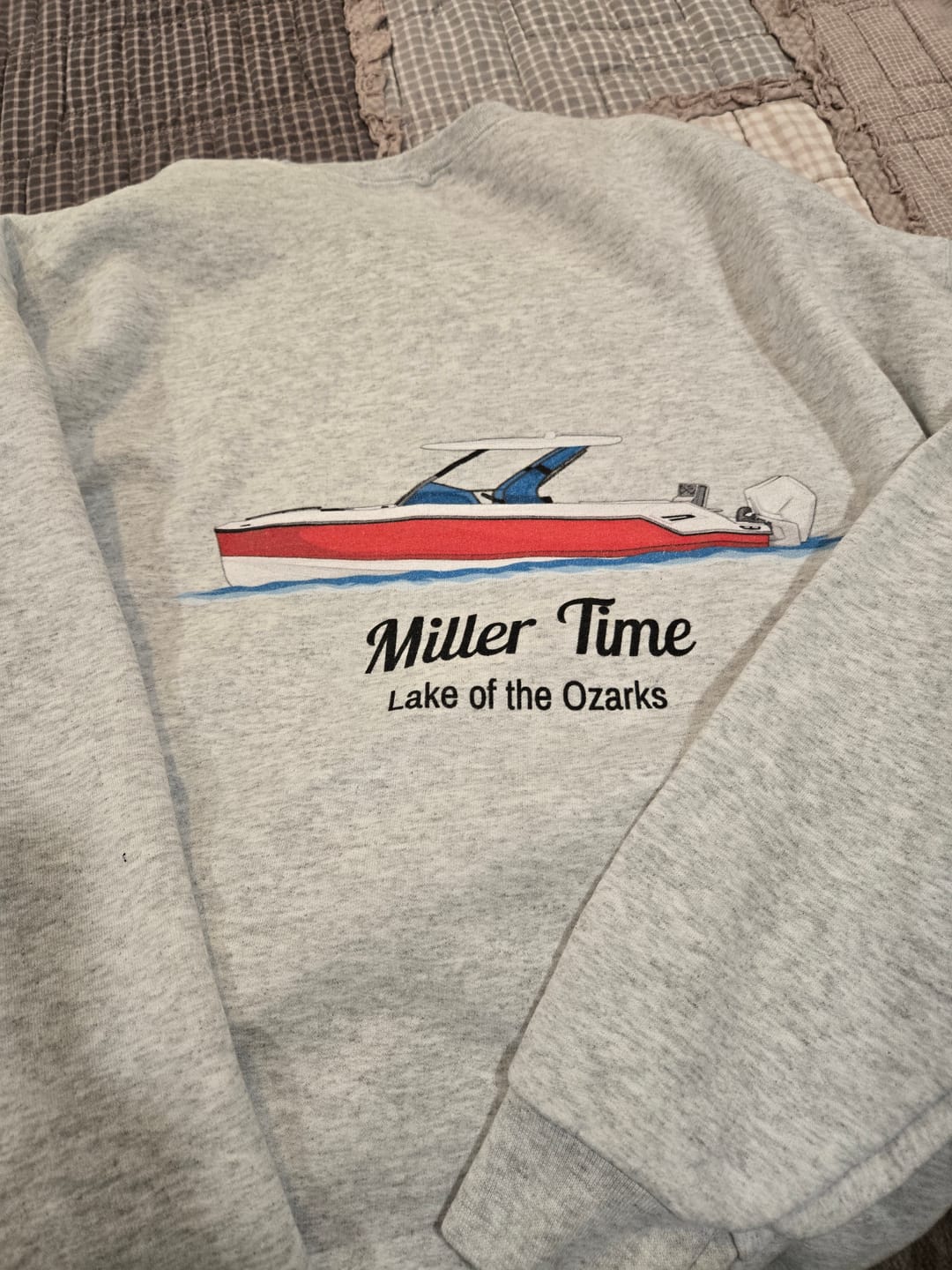 Customer photo review of Crewneck Sweatshirt