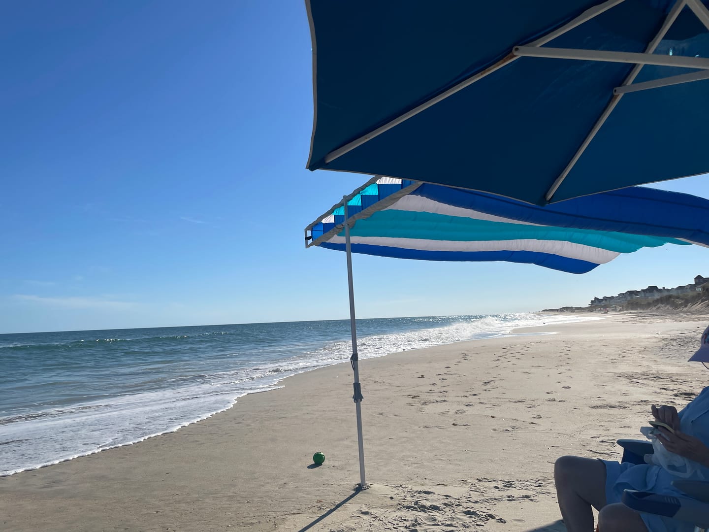 Customer photo review of ShadeSock - Wind-Inflating, Silent Beach Shade