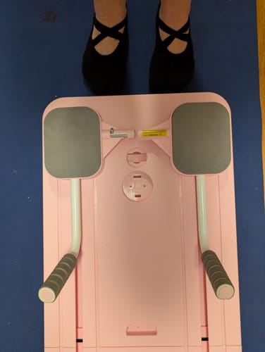 Customer photo review of Reformly Pilates Board + 60-Day Transformation Program