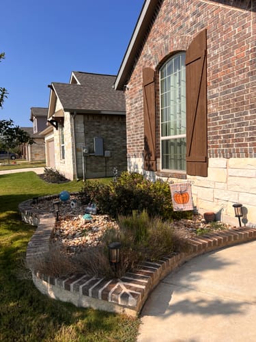 Customer photo review of F*ck Trump Autumn Pumpkin Garden Flag