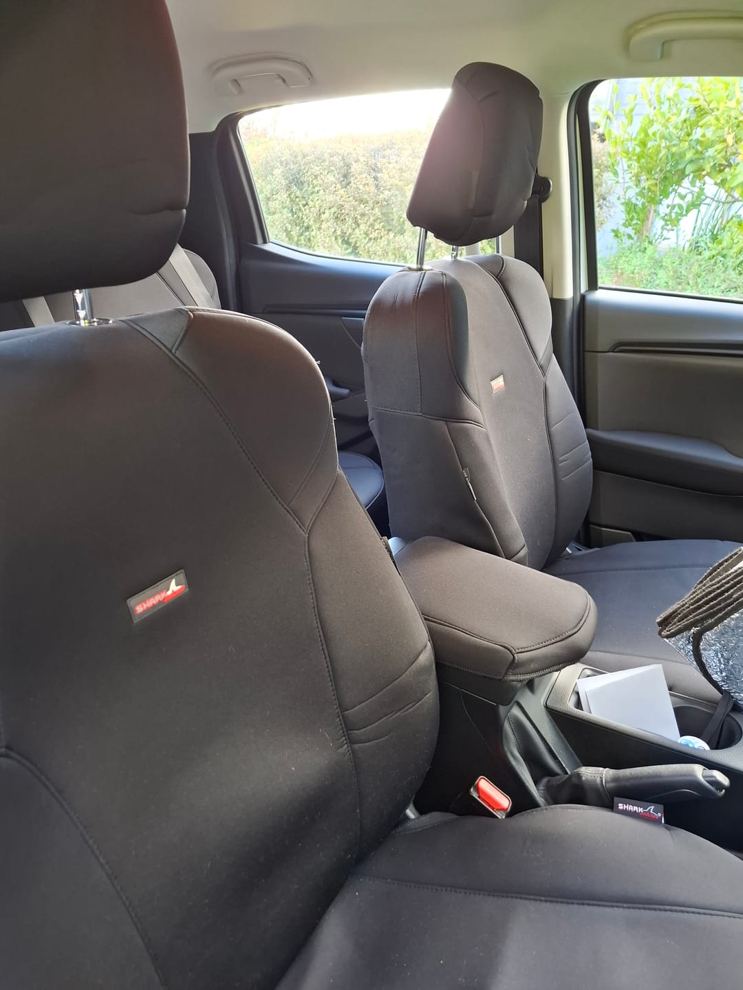 Customer photo review of Sharkskin Seat Covers for Isuzu D-MAX SX CREW CAB (July/2020-ON)