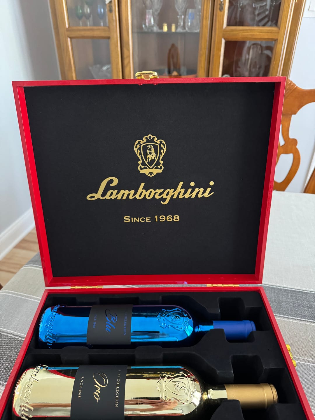Customer photo review of Lamborghini LUXE Red Collection with Gift Set