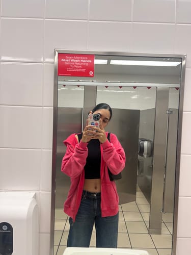 Customer photo review of W533 Flashback Zip Hoodie