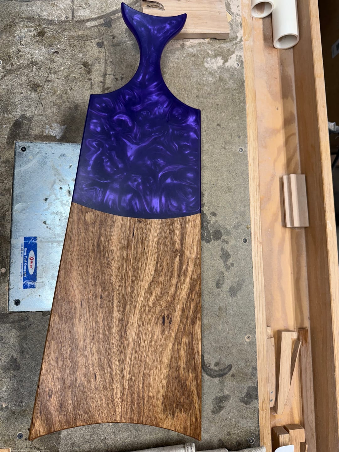 Customer photo review of Reusable Silicone Casting Epoxy Molds