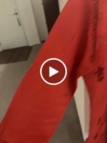 Customer video review of Aamra Rust Long Cotton Kurta