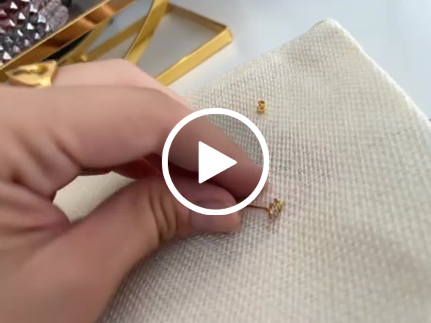 Customer video review of Pendientes Floreo