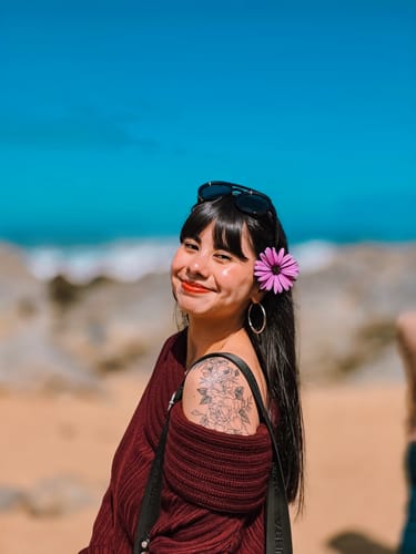 Customer photo review of SWEATER LINA BURDEO