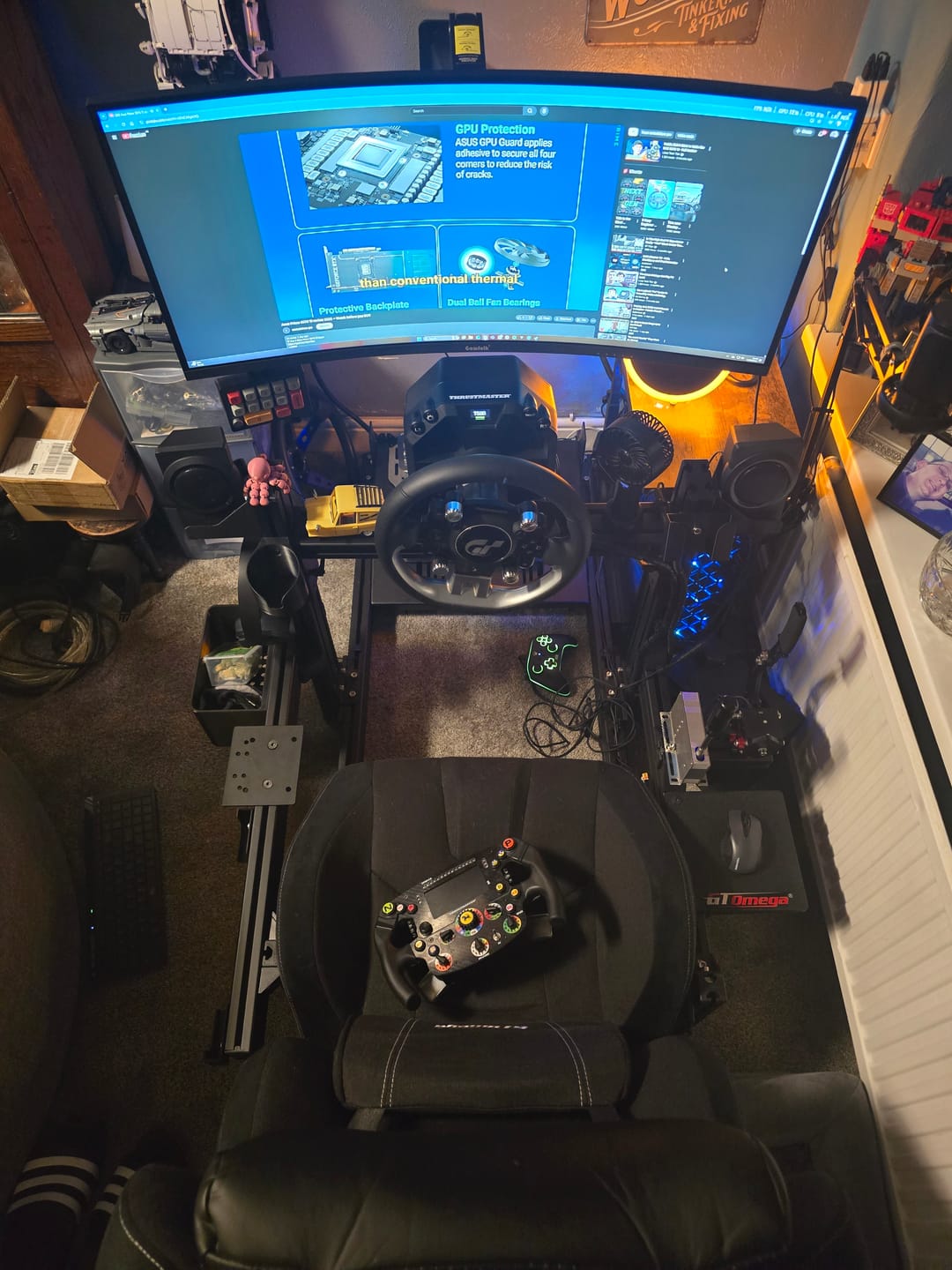 Customer photo review of RS12 Simulator Seat