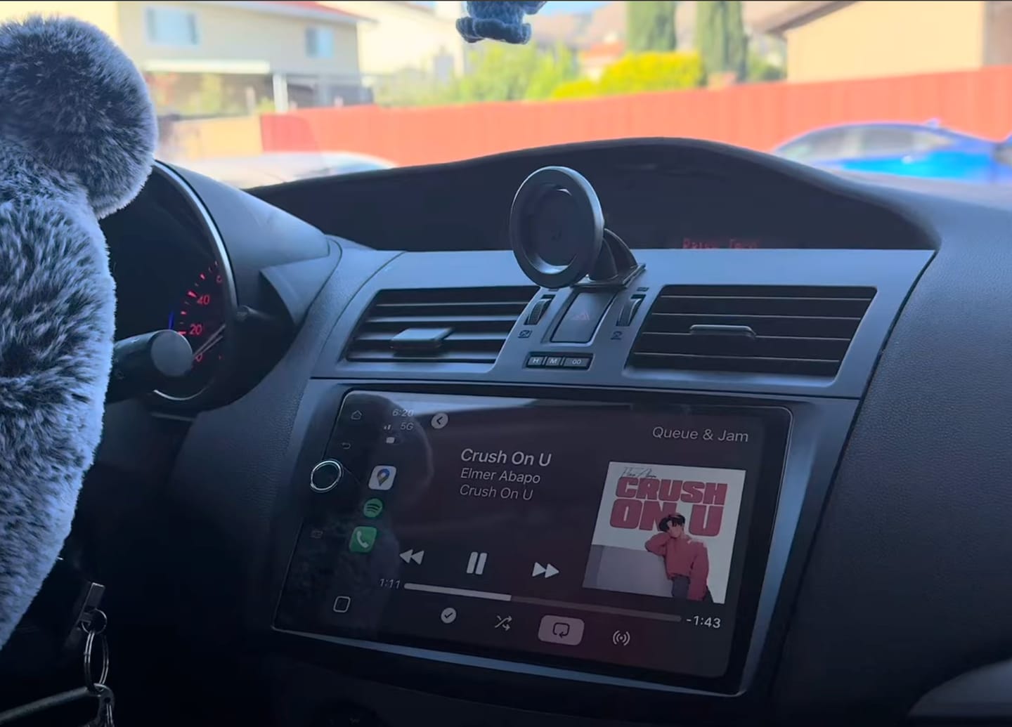Customer photo review of Mazda Series 3 2009-2013 — Premium 9” CarPlay & Android Auto Head Unit