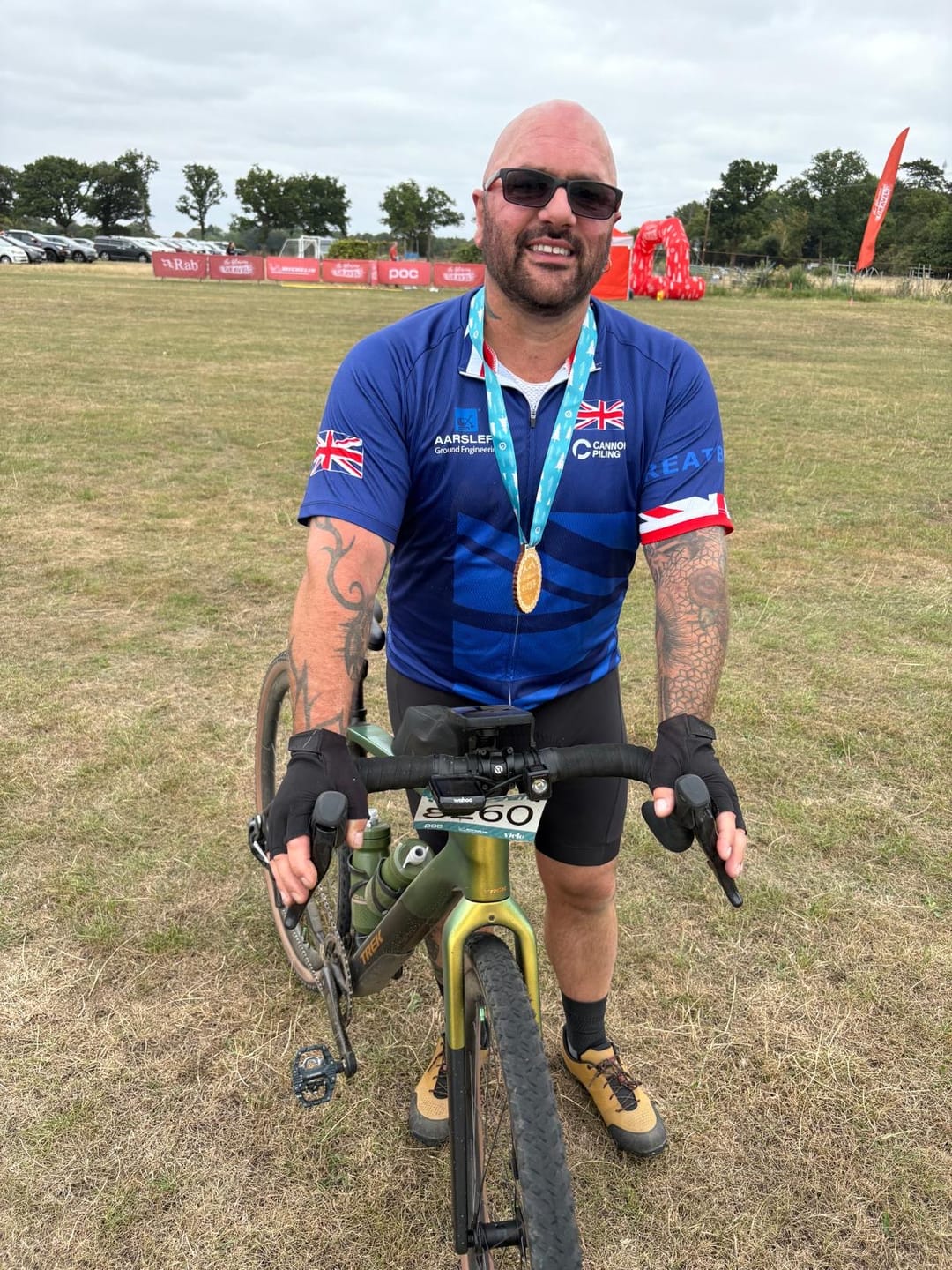 Customer photo review of Great Britain Cycling Jersey