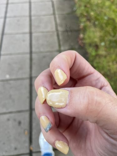 Customer photo review of Honey Dipping Powder