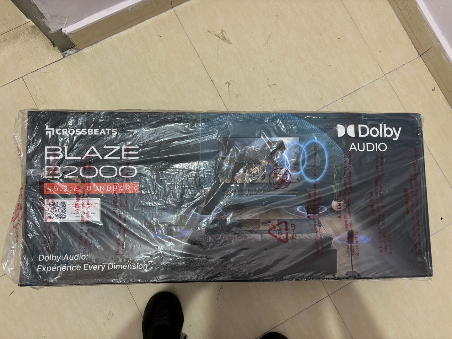 Customer photo review of Blaze B2000 Dolby Audio Home Theater