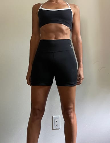 Customer photo review of BOLD "Y" Back Sports Bra