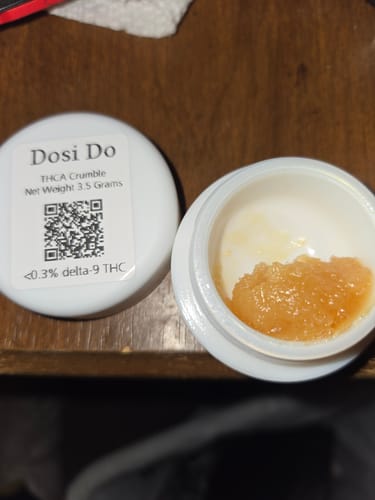 Customer photo review of Dosi Do THCA Crumble