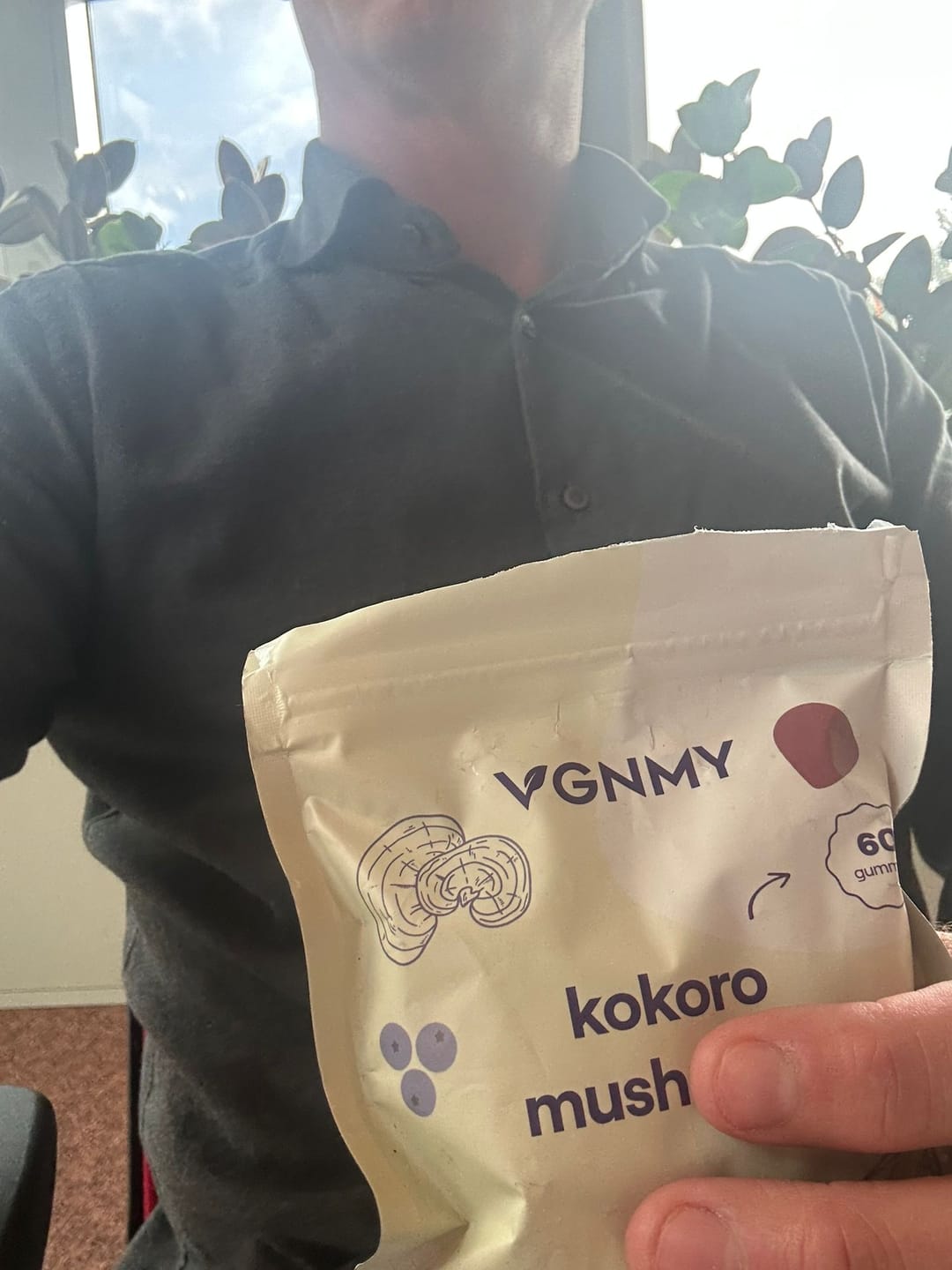 Customer photo review of Mushroom Gummies | Reishi Chaga Cordyceps Lion’s Mane