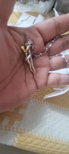 Customer photo review of Collar Abrazo Eterno