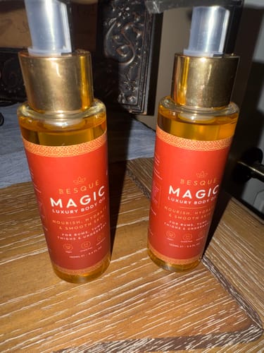 Customer photo review of Besque™ Magic Body Oil - 100ml