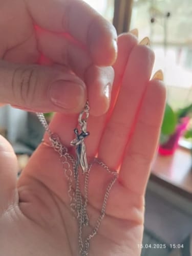 Customer photo review of Collar Abrazo Eterno