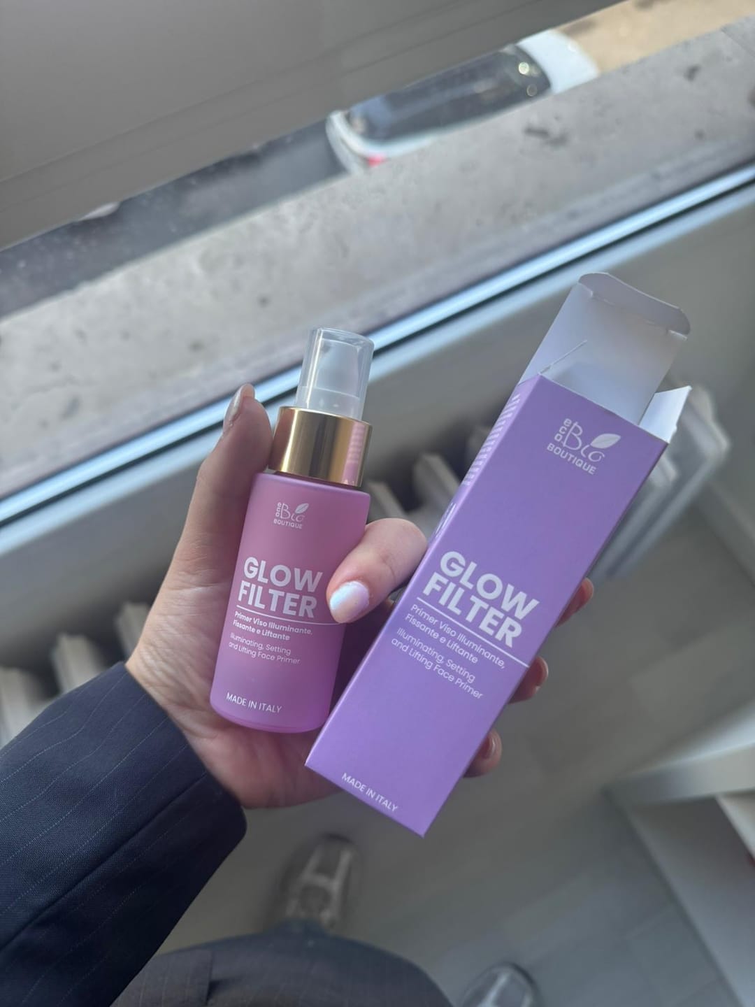 Customer photo review of Glow Filter - Primer