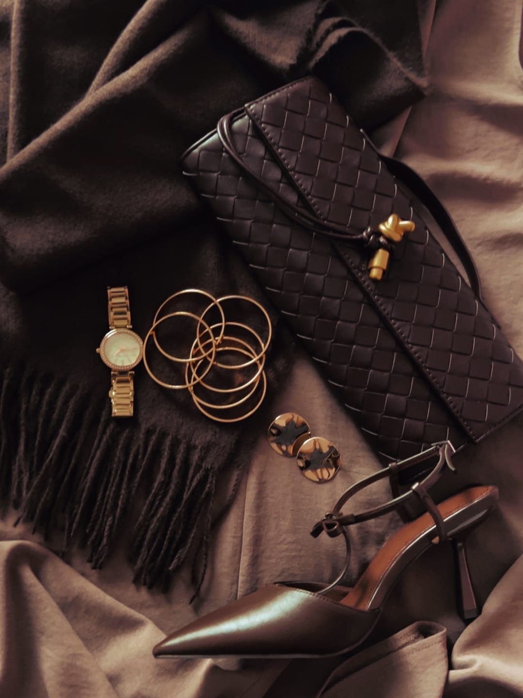 Customer photo review of Bianca Woven Bag