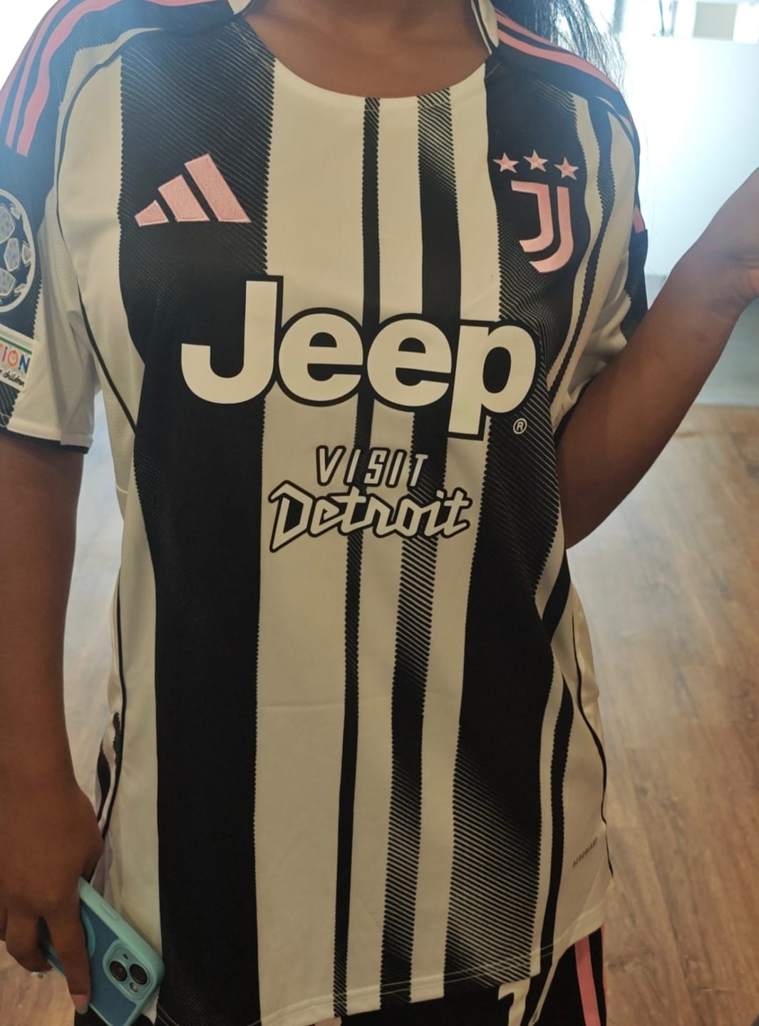 Customer photo review of MAGLIA JUVENTUS HOME 2025/26