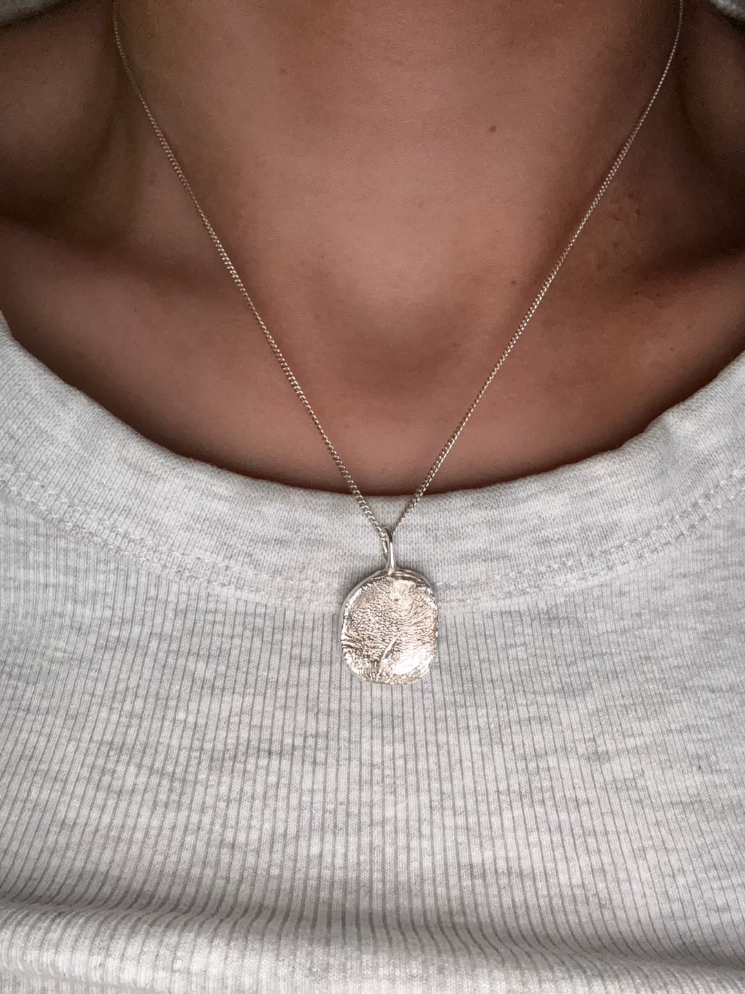 Customer photo review of Imprint necklace kit