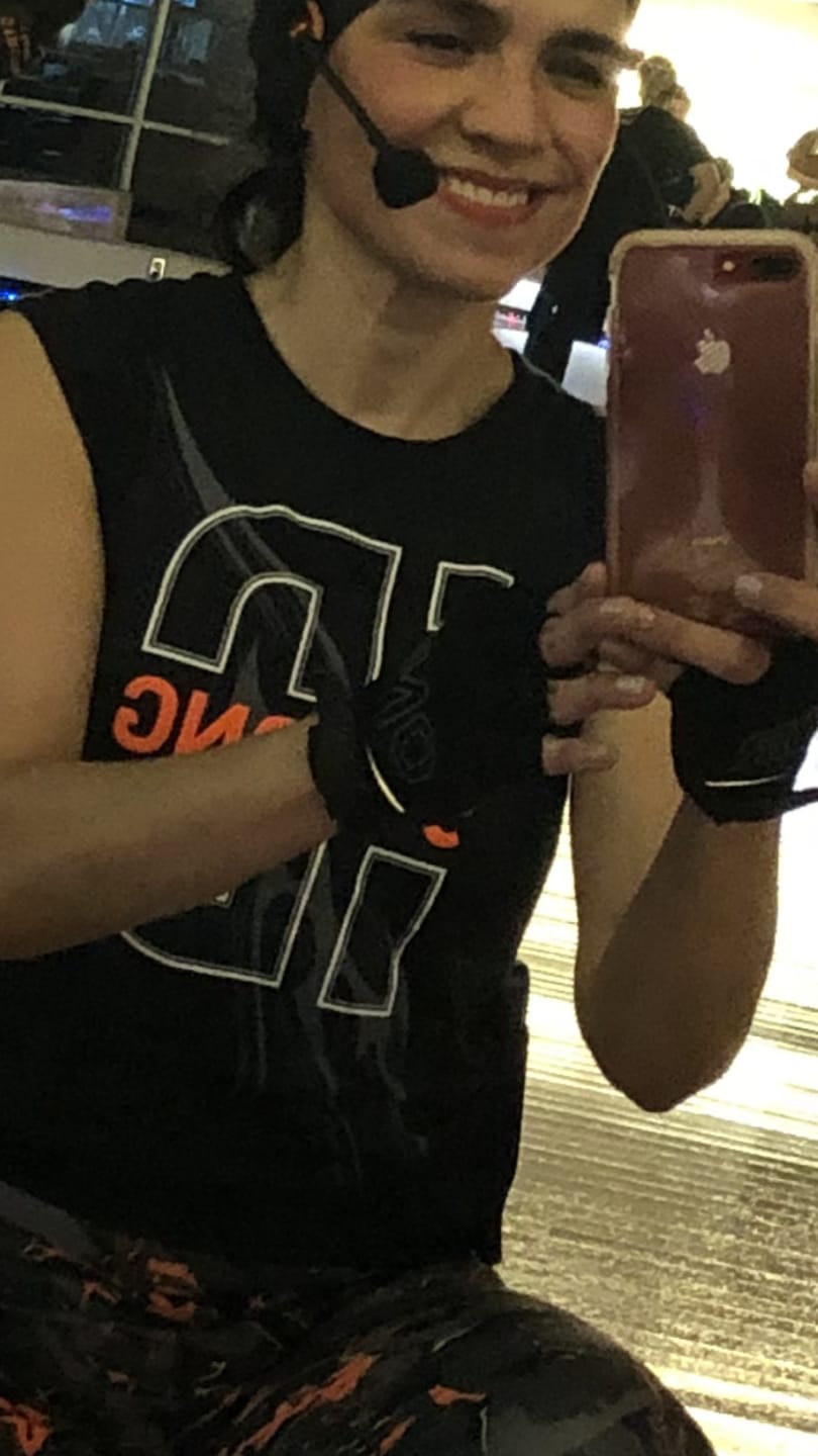 Customer photo review of STRONG iD Unisex Crew Neck Instructor Tee - Bold Black