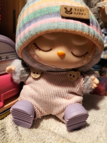 Customer photo review of Pop Mart THE MONSTERS Labubu - Have a Seat Vinyl Plush Blind Box