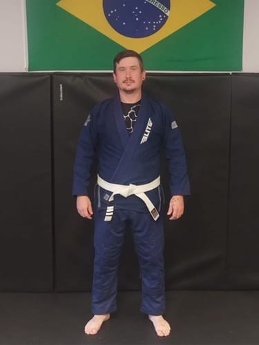 Customer photo review of Core Navy Brazilian Jiu Jitsu Mens BJJ Gi