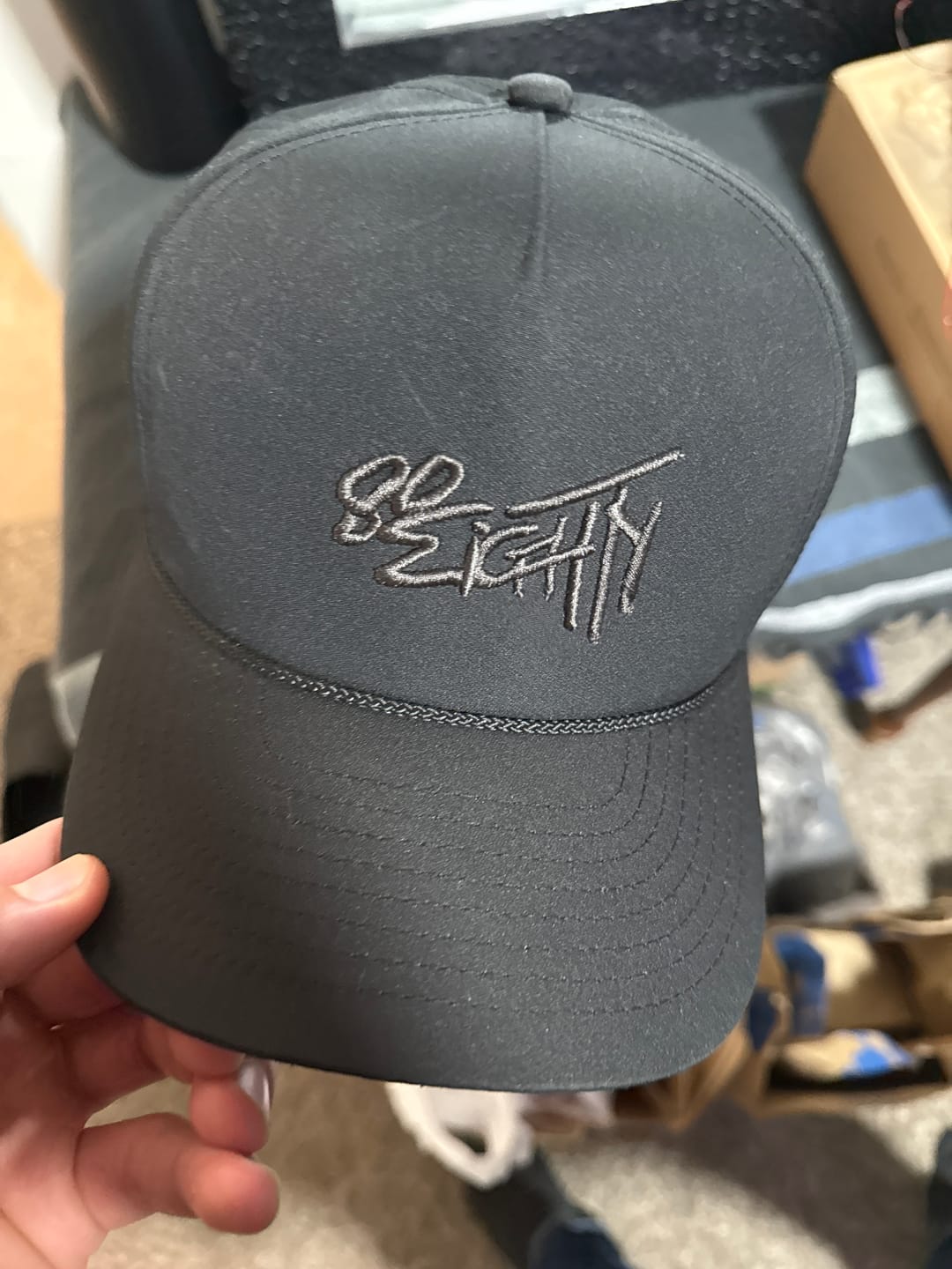 Customer photo review of 80Eighty® Triple Black Hat