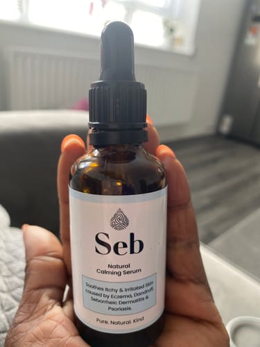 Customer photo review of Seb Natural Calming Serum