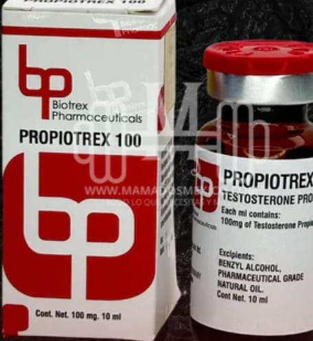 Customer photo review of Testosterona Propionato Biotrex Pharmaceuticals