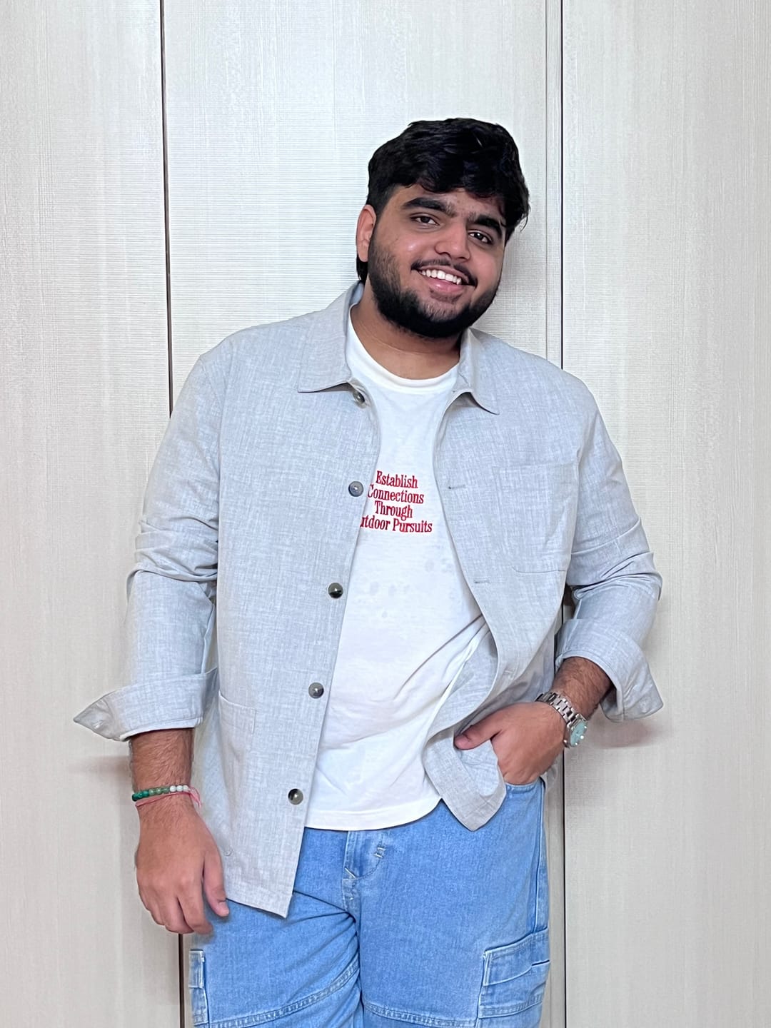 Customer photo review of Hyperflex Work Shacket