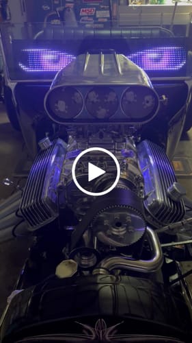 Customer video review of LED Windshield Eyes - Transform Your Truck Into a Beast