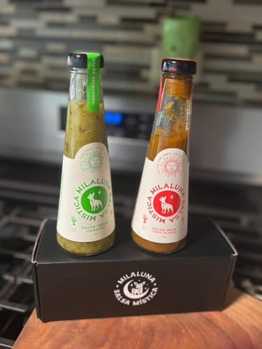 Customer photo review of Salsa Verde Cilantro