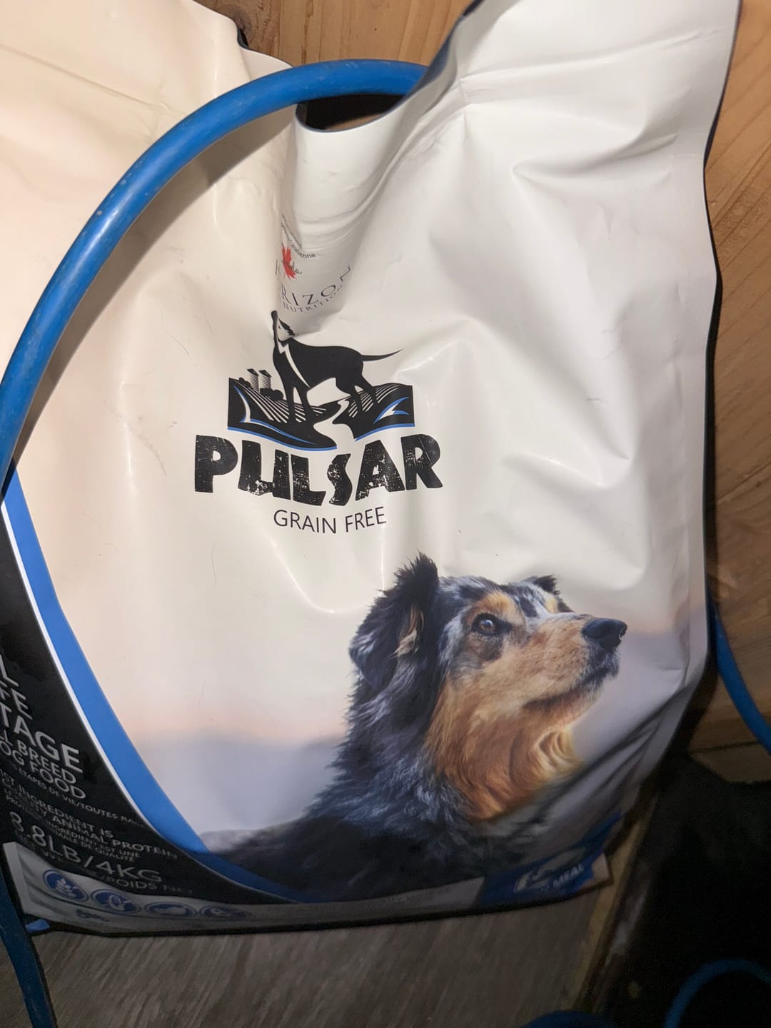 Customer photo review of Horizon Pulsar - Nourriture sans grains pour chien