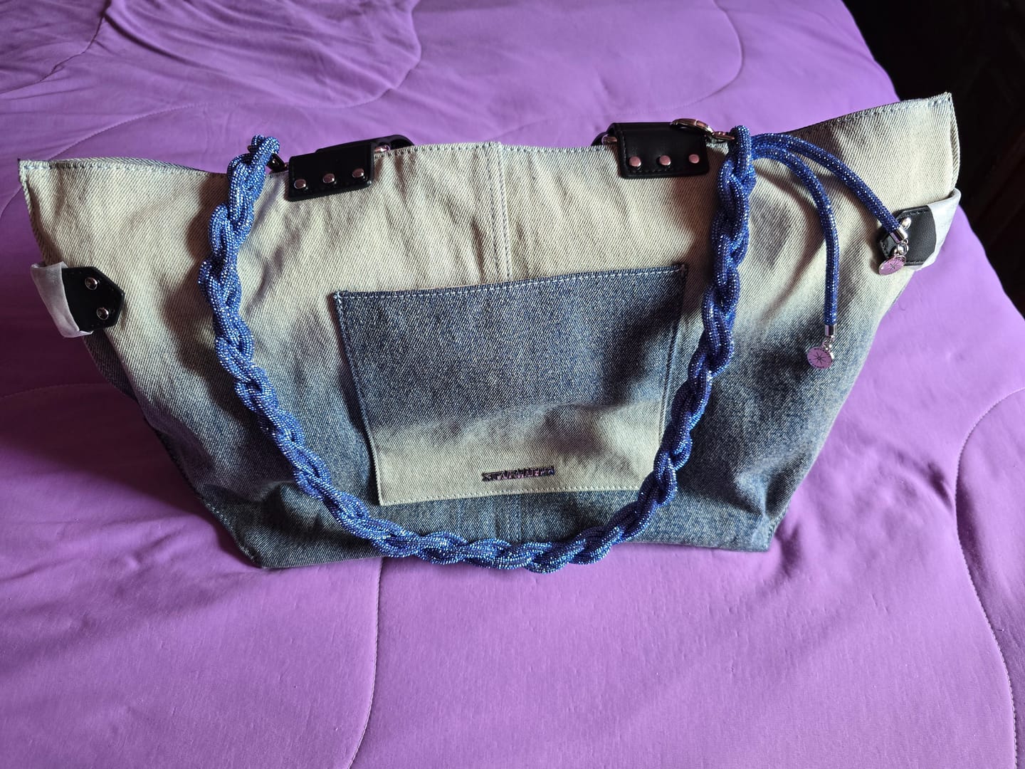 Customer photo review of CHAIN STRAP - Denim Diamond (LIMITED EDITION)